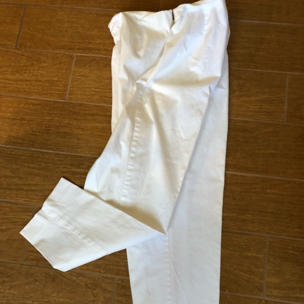 Saks Fifth Avenue white pants cotton size 12